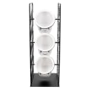 Cal-Mil 4105-13 3 Section Flatware Cylinder - Wire, Black thumbnail 3