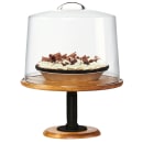 Cal-Mil 4310-9-99 12 3/4" Round Cake Stand - 9"H, Reclaimed Wood thumbnail 2