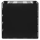 Cal-Mil 432-6-13 12" Square Display Riser - 6"H, Wire, Black thumbnail 2