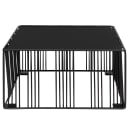 Cal-Mil 432-6-13 12" Square Display Riser - 6"H, Wire, Black thumbnail 3
