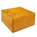 Cal-Mil 432-6-99 12" Square Display Riser Crate - 6"H, Reclaimed Wood thumbnail 3