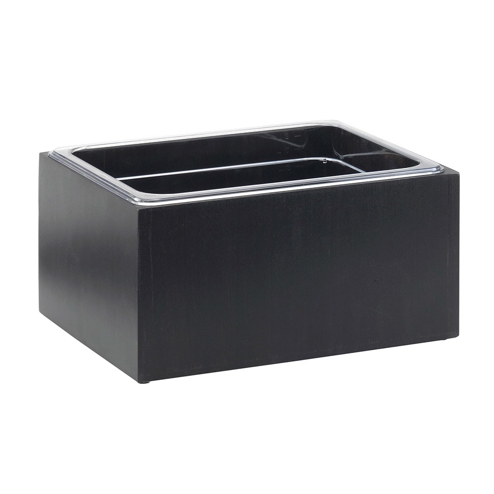 Cal-Mil 475-10-96 Rectangular Ice Housing - 12"L x 10"W x 6 1/2"H, Bamboo