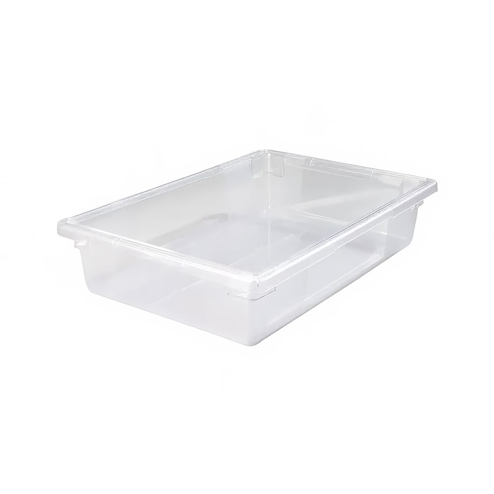 Cal-Mil 477-18 Ice Housing Insert Pan Only - 26"L x 18"W x 6"H, Plastic, Clear