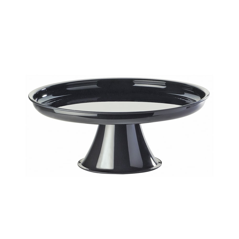 Cal-Mil 482-15-13 15" Round Pedestal Cake Stand - 5"H, Plastic, Black