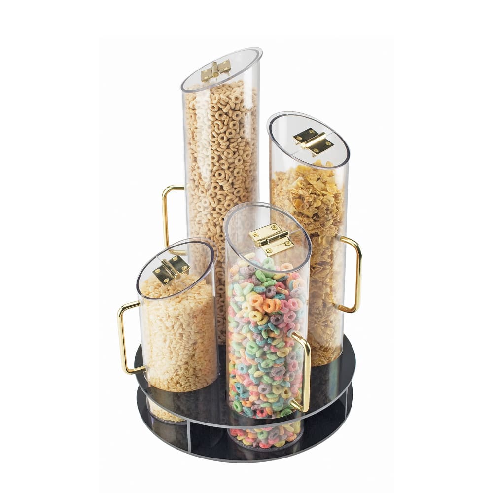 Cal-Mil 723 Countertop Cereal Dispenser, (4) Hoppers, Turntable
