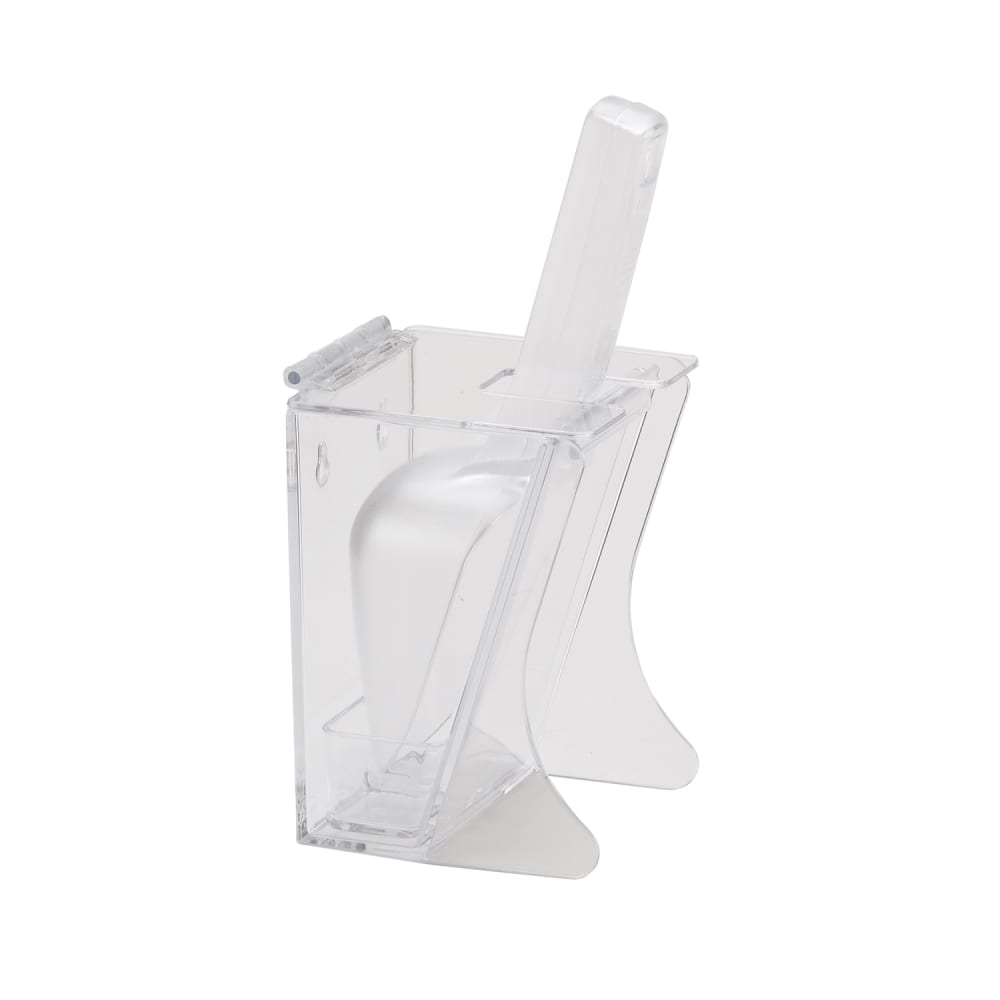 Cal-Mil 789 Freestanding Scoop Holder w/ 6 oz Scoop & Drip Tray