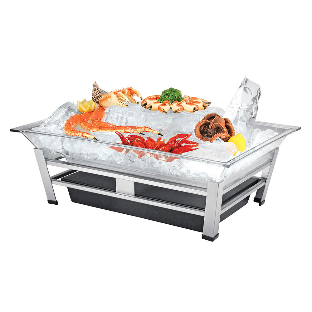 Cal-Mil IP1020-39 27" Cold Food Bar - Table Top, Silver