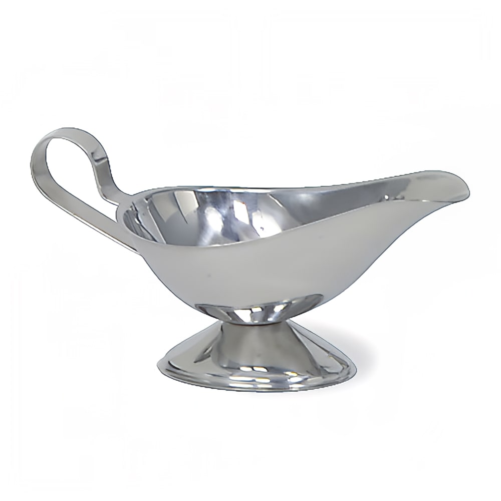 Browne Gravy Boat, 3 oz, Stainless Steel, Gadroon Base (515039)