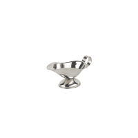 Browne Gravy Boat, 3 oz, Stainless Steel, Gadroon Base (515039) thumbnail 3