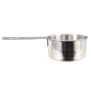 Browne 1/4 Measuring Cup w/ Graduated Inside & Out, Solid Handle, Stainless (1190MC-025) thumbnail 2