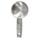 Browne 1/4 Measuring Cup w/ Graduated Inside & Out, Solid Handle, Stainless (1190MC-025) thumbnail 3