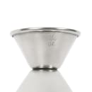 Browne Double Jigger - 0.75 & 1.5 oz., Stainless Steel, Polished Outside (1291) thumbnail 4