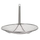 Browne 9" Round Skimmer w/ Long Hooked Handle, Square Mesh (1309T) thumbnail 5