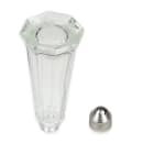 Browne 1 oz Salt/Pepper Shaker - Glass, 4 1/2"H (575182) thumbnail 3