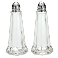 Browne 1 oz Salt/Pepper Shaker - Glass, 4 1/2"H (575182) thumbnail 4