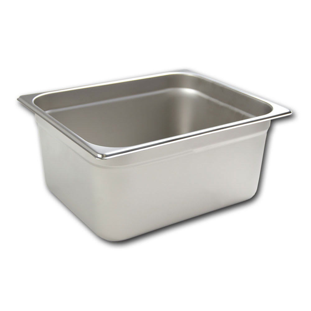 Browne Half Size Steam Pan, Stainless (22126)