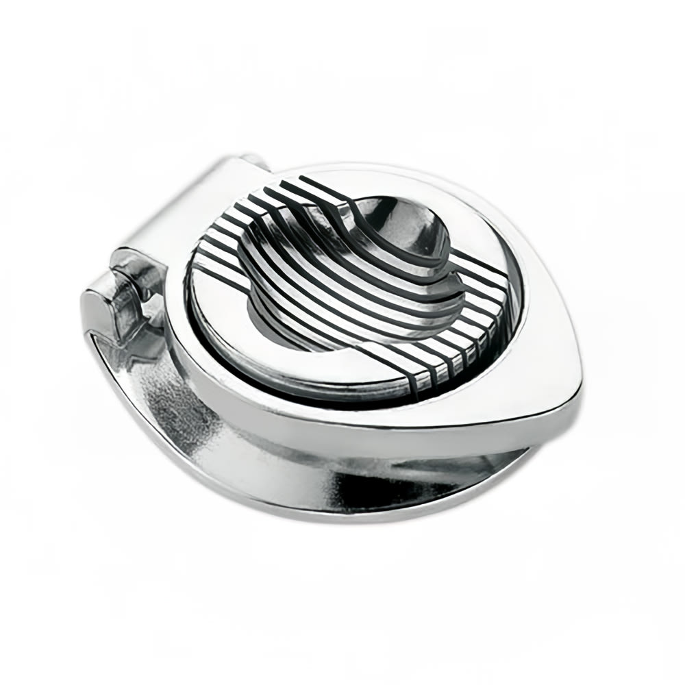 Browne Egg Slicer, 4 4/5" Diameter, Polished Aluminum (746685)