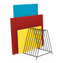 Browne Cutting Board Storage Rack w/ 10 Slots, Stainless (26099) thumbnail 2