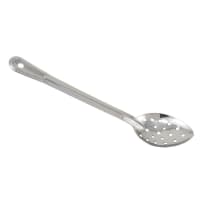 Browne 11" Perforated Heavy Stainless Serving Spoon w/ Mirror Finish (2752) thumbnail 2