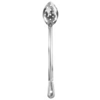 Browne 15" Perforated Heavy Stainless Serving Spoon w/ Mirror Finish (2772) thumbnail 2