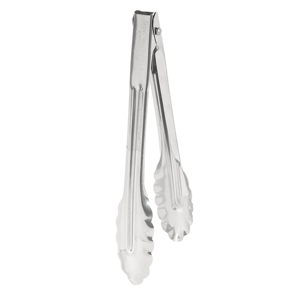 Browne 7" Stainless Utility Tongs (57536)