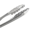 Browne 7" Stainless Utility Tongs (57536) thumbnail 4