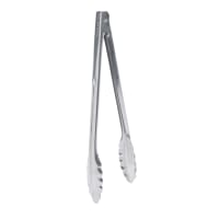 Browne 12"L Stainless Utility Tongs (57528) thumbnail 3