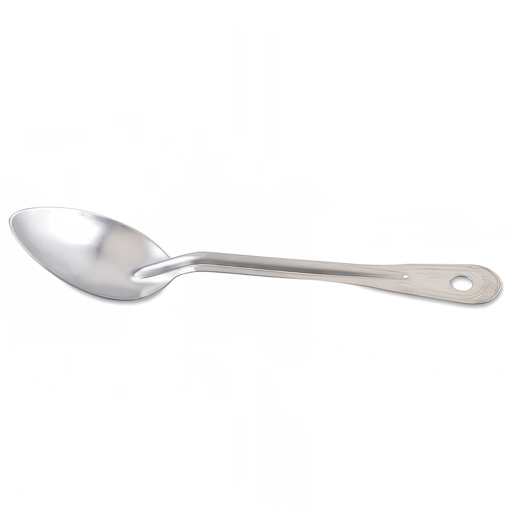 Browne Serving Spoon, 18 in, Solid, Extra Long Handle, Stainless Steel (4780)