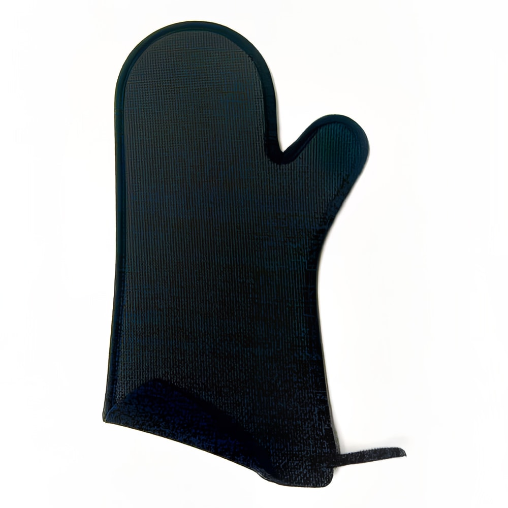 Browne 10 3/4" Conventional Safety Oven Mitt - FLXaPrene™, Black (5432202)