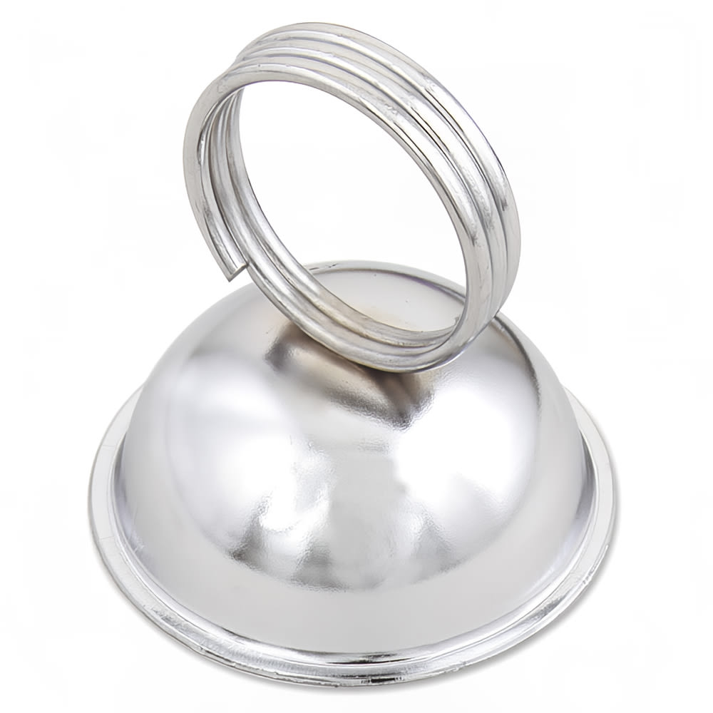 Browne 2 1/4" Tabletop Menu Card Holder - Steel (57596)