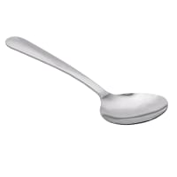 Browne 6" Bouillon Spoon with 18/0 Stainless Grade, Windsor Pattern (502817) thumbnail 2
