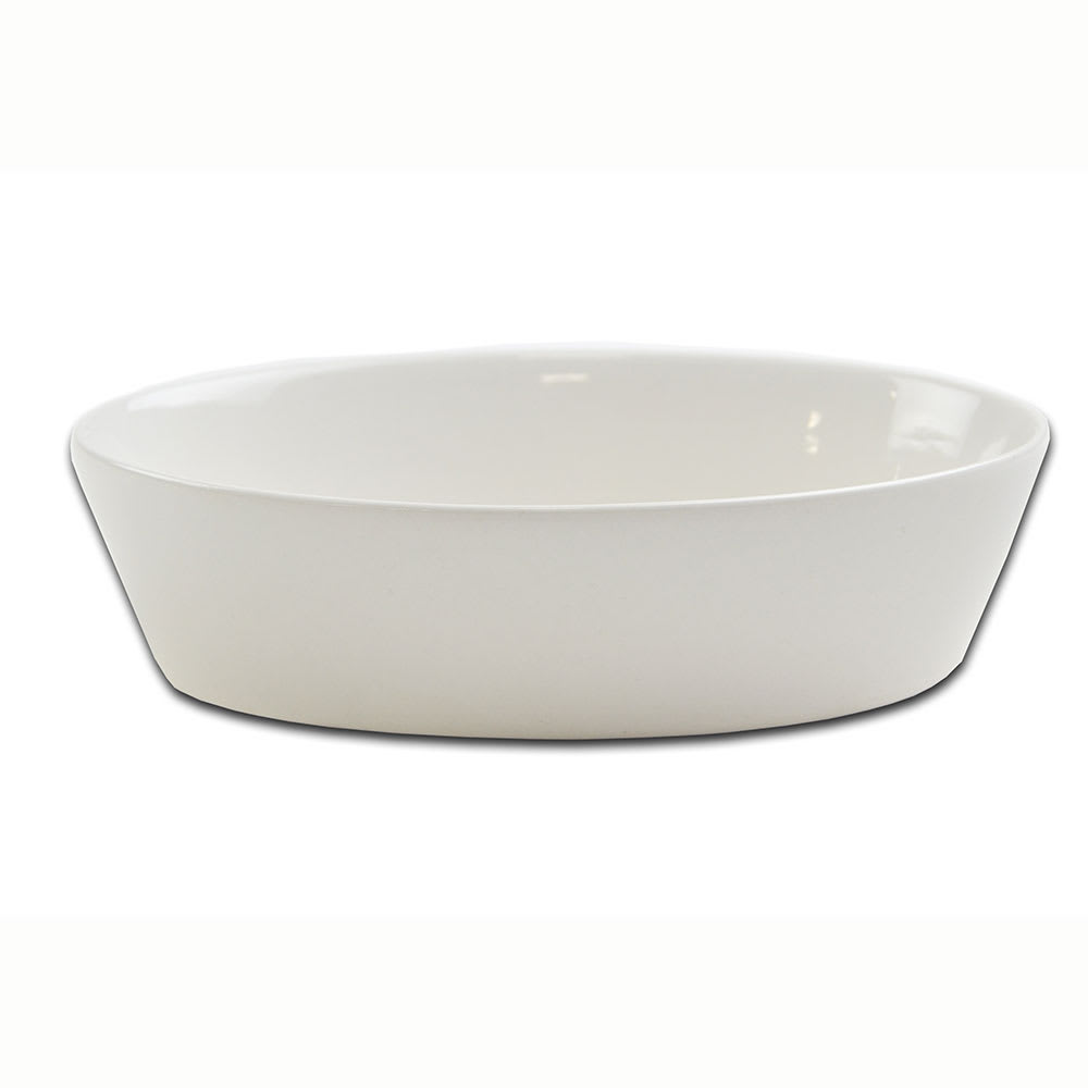 Browne 9 oz. Oval, Ceramic Baking Dish, White (564004W)