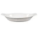 Browne 8 oz. Porcelain, Oval, Lasagna Baking Dish, White (564011) thumbnail 5
