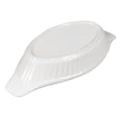 Browne 8 oz. Porcelain, Oval, Lasagna Baking Dish, White (564011) thumbnail 6