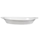 Browne 16 oz. Porcelain, Oval, Lasagna Baking Dish, White (564015W) thumbnail 2