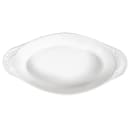 Browne 16 oz. Porcelain, Oval, Lasagna Baking Dish, White (564015W) thumbnail 3