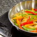 Browne 9 1/2" Stainless Steel Frying Pan w/ Solid Metal Handle (5724050) thumbnail 7