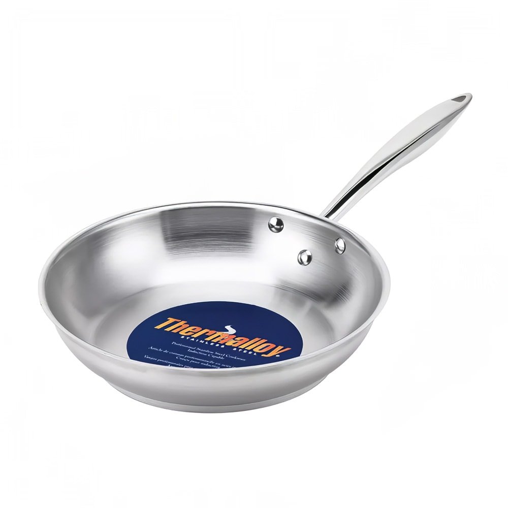 Browne 11" Stainless Steel Frying Pan w/ Solid Metal Handle (5724051)