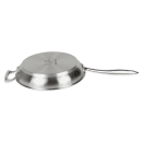 Browne 12 1/2" Stainless Steel Frying Pan w/ Solid Metal Handle (5724052) thumbnail 3