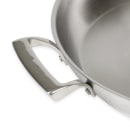 Browne 12 1/2" Stainless Steel Frying Pan w/ Solid Metal Handle (5724052) thumbnail 4