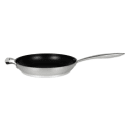 Browne 12 1/2" Non Stick Steel Frying Pan w/ Solid Metal Handle (5724062) thumbnail 2