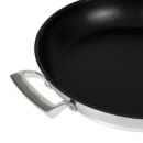 Browne 12 1/2" Non Stick Steel Frying Pan w/ Solid Metal Handle (5724062) thumbnail 4