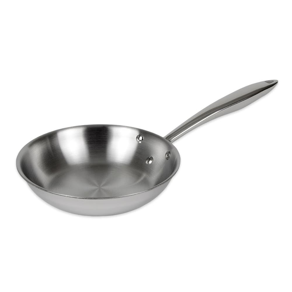 Browne 8" Stainless Steel Frying Pan w/ Hollow Metal Handle (5724092)