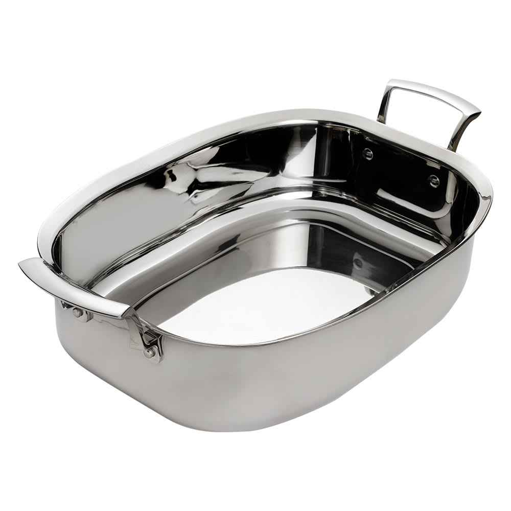 Browne Thermalloy® Roast Pan - 14" x 10 1/5" , Stainless (5724179)