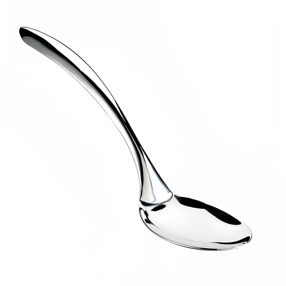 Browne Eclipse Serving Spoon, 13 1/2 in, Solid, 18/8 Stainless Steel (573173)