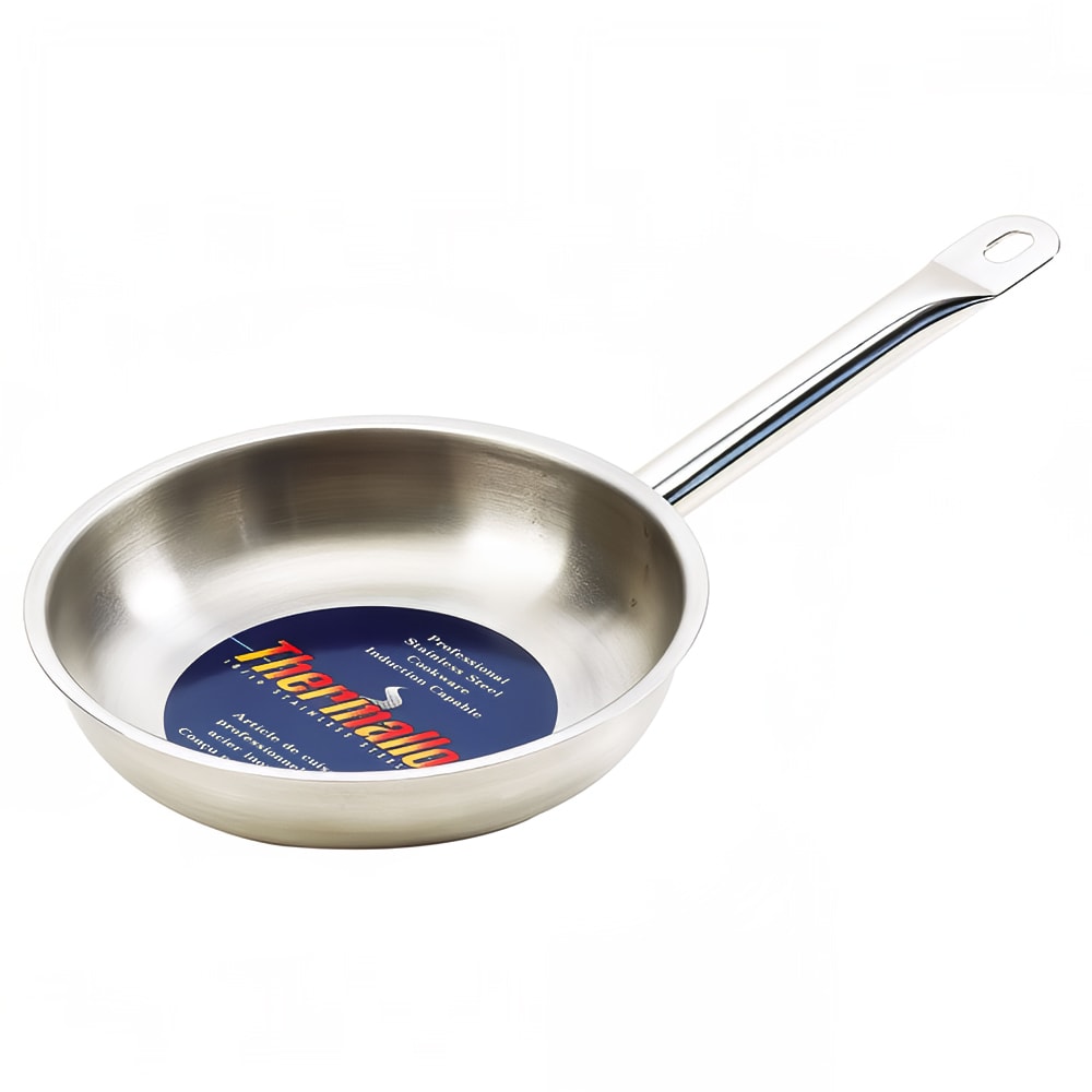Browne 8" Stainless Steel Frying Pan w/ Hollow Metal Handle (573770)