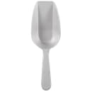 Browne 4 oz Kitchen Scoop, Flat Bottom, Aluminum (574252) thumbnail 2