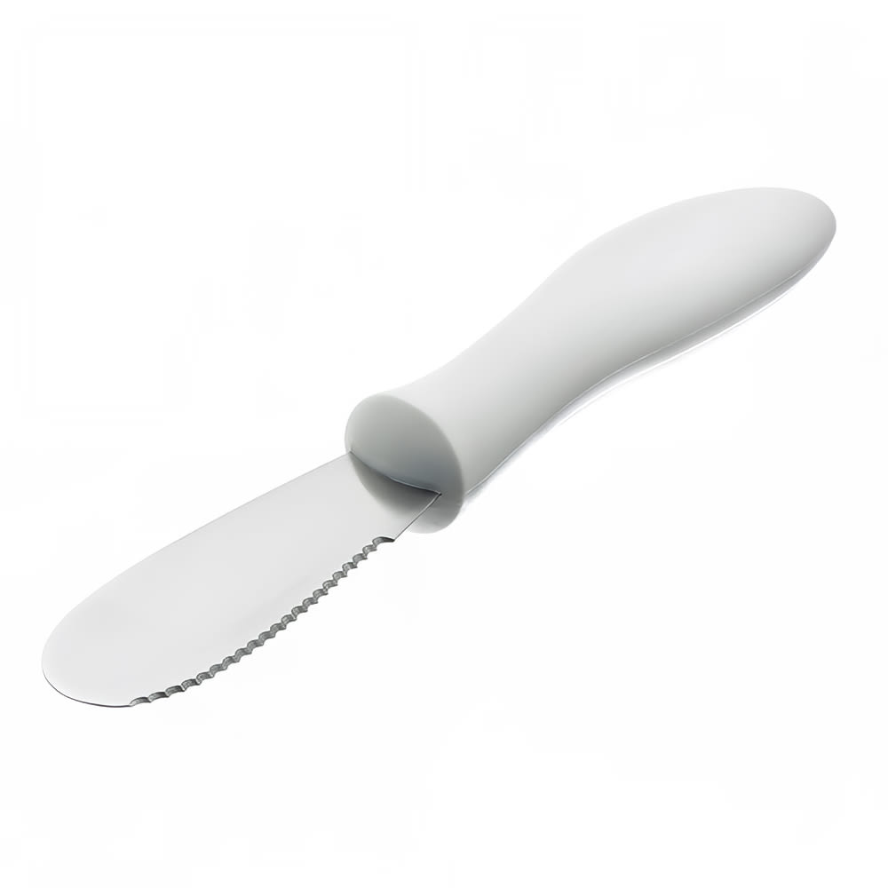 Browne Serrated Butter Spreader, w/3 1/2" x 1 3/10" Blade (574362)