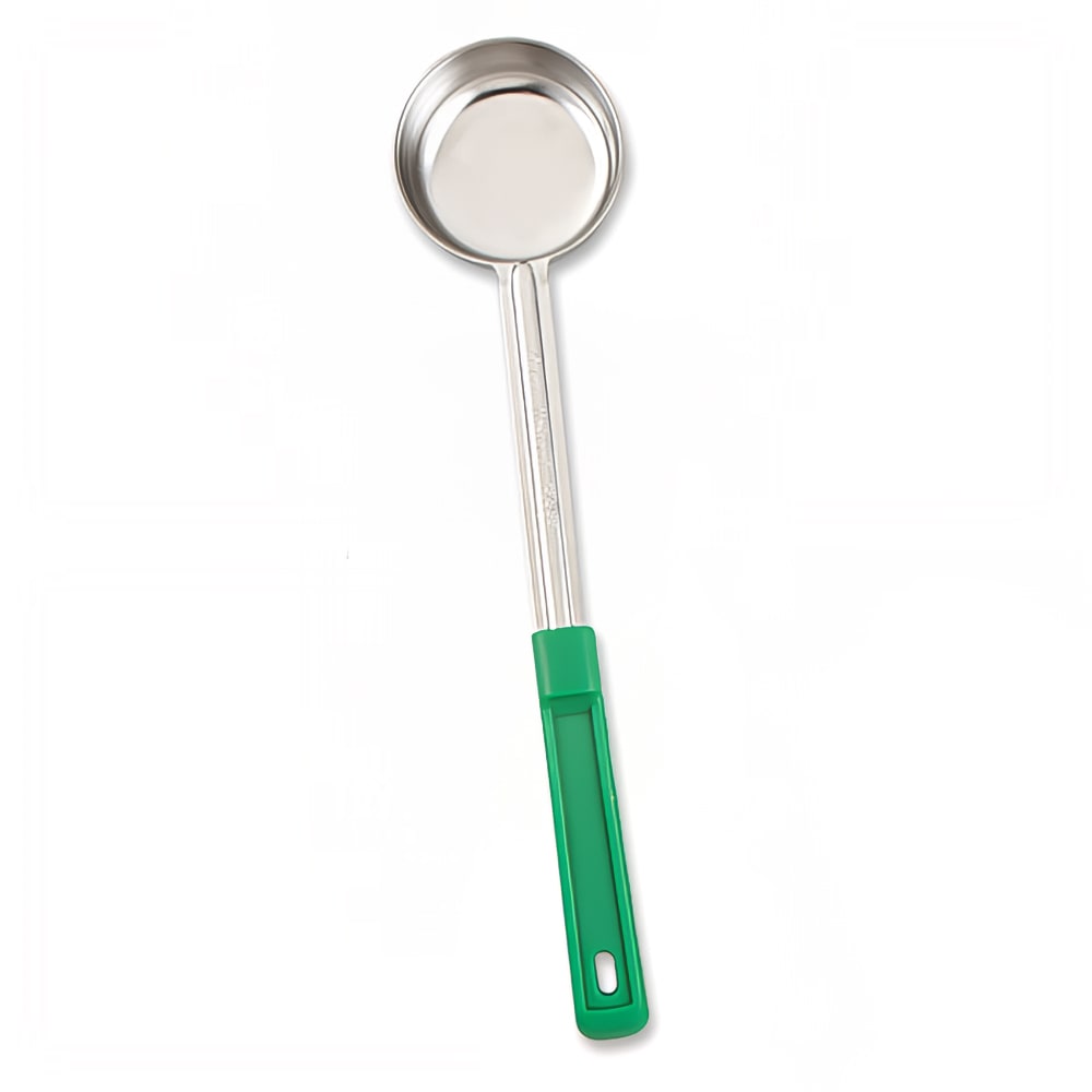 Browne 4 oz Solid Food Portioner, 10 3/4 in, Green (5757440)