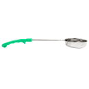 Browne 4 oz Solid Food Portioner, 10 3/4 in, Green (5757441) thumbnail 3